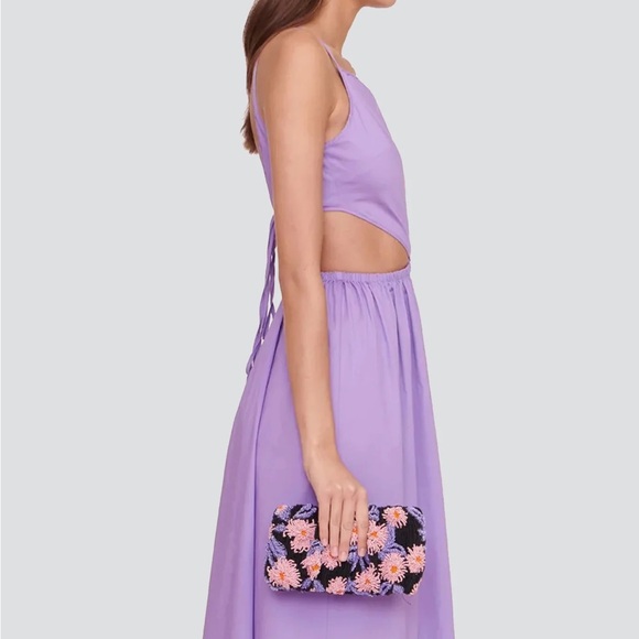 STAUD VERSATILE BEADED BAG CLUTCH - Picture 4 of 5